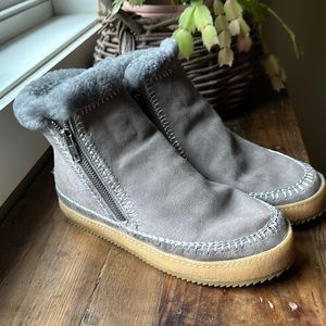 Laidback London Setsu Boot - Sundance Catalog - Size 39 - Gray